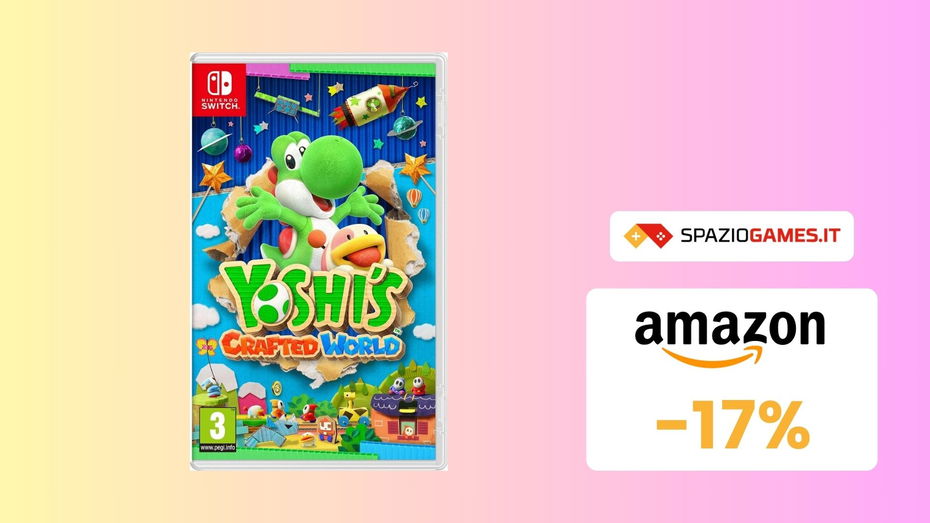 Immagine di SUPER sconto su Yoshi's Crafted World! (-17%)